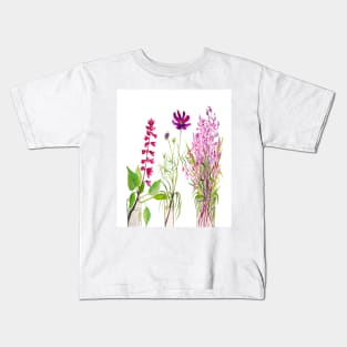 Summer Flowers Kids T-Shirt